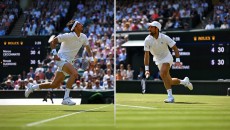 Djokovic Samai Rekor Federer di Wimbledon Setelah Sukses Duel Menegangkan Lawan Arthur Rinderknech Hingga Terjatuh Jatuh