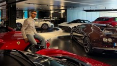 Cristiano Ronaldo Pamerkan Koleksi Supercar Rp352 Miliar Termasuk Ferrari dan Bugatti
