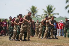 Rayakan HUT ke-81 RI, TNI AD dan US Army Adu Seru di Culture Day