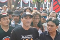 Pimpinan DPR Temui AMPB untuk Audiensi di Tengah Aksi Demo