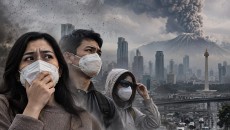 Abu Vulkanik Terdeteksi di Jakarta, Dinkes DKI Imbau Warga Lindungi Pernapasan dan Mata