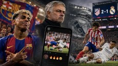 Lamine Yamal bereaksi terhadap kemenangan Atletico Madrid atas Real Madrid