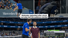 Djokovic Luar Biasa Melaju ke Final Beijing Setelah Medvedev Didiskualifikasi