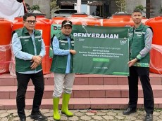 Bank BSN Salurkan Bantuan untuk Warga Terdampak Banjir Bandang di Solok