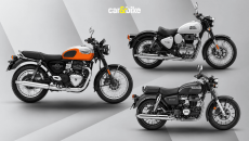 Perbandingan Triumph Bonneville T40 vs Royal Enfield Classic 350 vs Honda CB350C