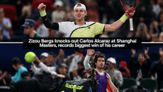 Zizou Bergs Bikin Alcaraz Tidak Berkutik di Rolex Shanghai Masters, Semua Jurusnya Tak Mempan