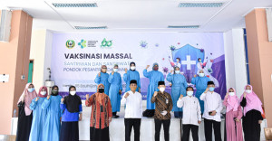 Ponpes Darunnajah Jakarta Jadi Pelopor Vaksinasi Massal Santri