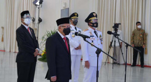 Lantik Pamong Praja IPDN, Wapres Ingatkan Persatuan Bangsa