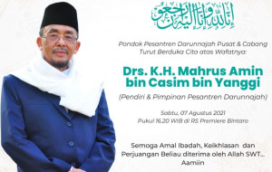 Innalillahi, Pendiri Pondok Pesantren Darunnajah Wafat