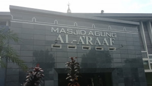 Masjid Al-Araf Rangkasbitung Dibuka, Warga Bisa Berjamaah Lagi