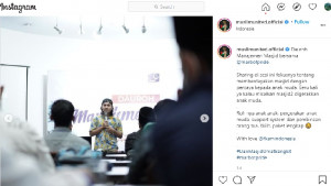 Marbot Masjid Elegan, Digaungi Anak-Anak Muda Berpendidikan