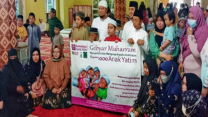 Muharram, Komunitas Sayangi Sesama Berbagi ke 1.000 Yatim Dhuafa