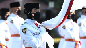 Esterinda, Anak Satpam yang Jadi Paskibraka Istana saat HUT RI