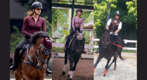 Gaya Keren Selebritas Saat Melakoni Hobi Berkuda