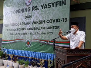 Ikhtiar Gontor Menuju Herd Immunity Dapat Apresiasi Pemerintah