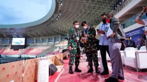 Mahfud MD Pastikan Penerapan Prokes PON Berjalan Baik