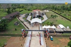 Resmikan PLBN di Sota, Jokowi: Kawasan Perbatasan Merupakan Beranda Terdepan Indonesia