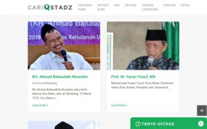Ingin Belajar Islam Dibimbing Ustadz dan Ulama Kompeten? Klik di Cariustadz.id