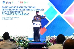 Percepat Bangun BTS 4G di Papua Barat, Pemerataan Jaringan Telekomunikasi