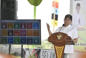 Pertama di Indonesia, Gus Menteri Luncurkan Internet of Thing Budidaya Ikan Koi