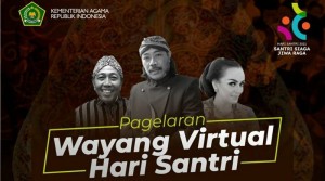 Hari Santri 22 Oktober, Kemenag Gelar Wayang Virtual