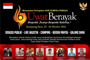 Warga Penajam Paser Utara Gelorakan Semangat Hari Sumpah Pemuda