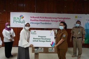 Momentum Hari Listrik Nasional, Srikandi PLN Berikan Dukungan Kepada Tenaga Medis