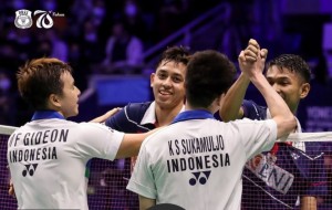 French Open 2021: Kalahkan Fajar/Rian dan Maju ke Final, Marcus Mengaku Beruntung