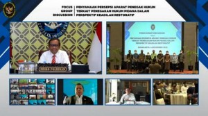 Mahfud: Waspada Industrialisasi Hukum Dalam Penerapan Keadilan Restoratif