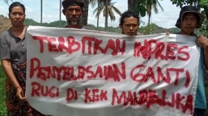 FPR NTB Desak Jokowi Selesaikan Sengketa Agraria di Mandalika Resort