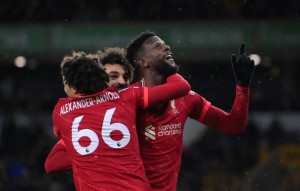 Gol Tunggal Origi Menangkan Liverpool 1-0 atas Wolverhampton
