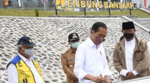 Presiden Jokowi Resmikan Empat Embung Senilai Rp33,4 Miliar di Jateng