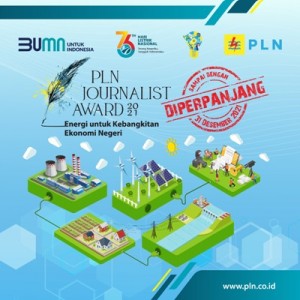 Segera Kirimkan Karyamu! PLN Journalist Award Dibuka Hingga Akhir Desember