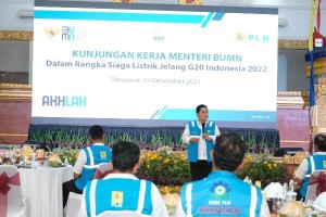 Menteri BUMN Pastikan Keandalan Suplai Listrik di Bali
