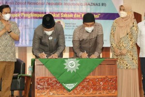BAZNAS Tandatangani MoU dengan UMJ Perkuat Keilmuan Zakat