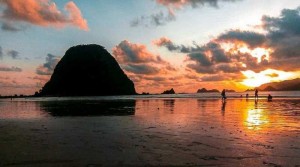 Menyusuri Panorama Pantai Pulau Merah Banyuwangi