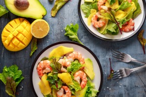 Resep Mango Prawn Salad ala Chef Norman Ismail