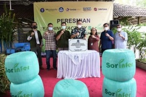 IPB Luncurkan Teaching Factory Sorinfer, Inovasi Produk Pakan Ternak
