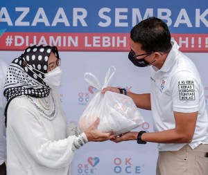 OK OCE Luncurkan Program Sembako Murah Berbasis Masjid