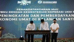 Kemenkop UKM dan PBNU Dorong Pertumbuhan Kewirausahaan Pesantren