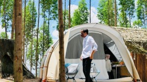 Kegiatan Jokowi di Titik Nol KM IKN Picu Tren Wisata Berkemah