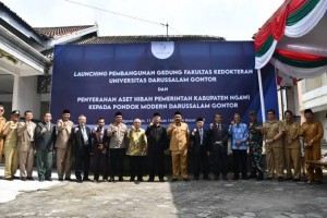 Keren, UNIDA Gontor Resmikan Pembangunan Fakultas Kedokteran