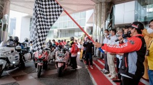 Sandiaga Promosikan Sektor Pariwisata Bersama Komunitas Motor