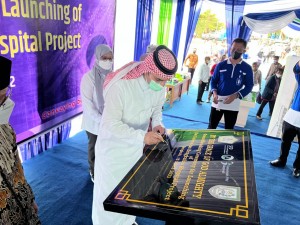 Saudi Fund for Development Letakkan Batu Pertama untuk 3 Proyek di Indonesia
