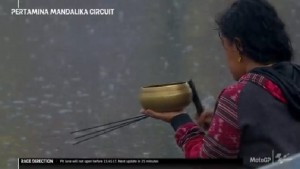 Pawang Hujan Turun Tangan saat Balapan MotoGP di Mandalika