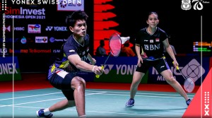 Swiss Open 2022: Adnan/Mychelle Tumbangkan Praveen/Melati
