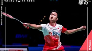 Kalah dari Wakil India, Anthony Ginting Gagal ke Final Swiss Open 2022