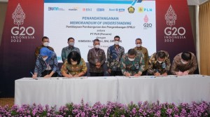 PLN dan Bank Himbara Jalin Kerjasama Pembiayaan Pembangunan SPKLU
