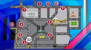Peta Pengalihan Lalu Lintas Saat Demo Mahasiswa di Istana Negara Pagi Ini
