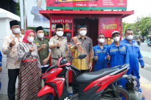 Berdayakan Mustahik Binaan, Baznas Luncurkan Usaha Bengkel Motor